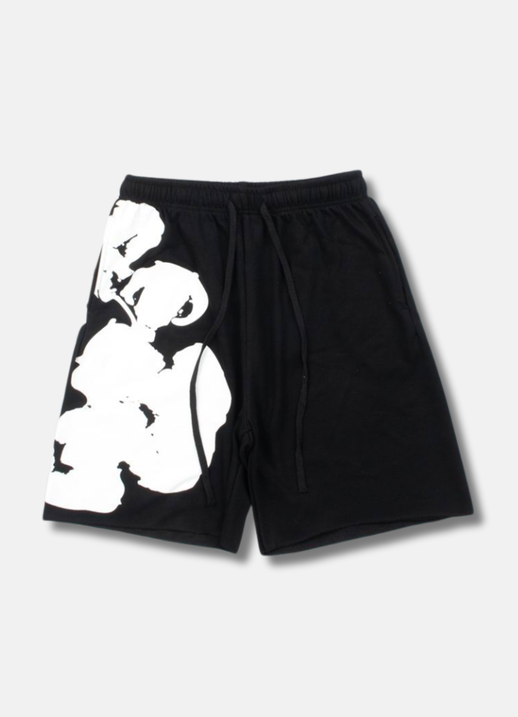 Big Cotton Wreath Sweat Shorts 'Black'