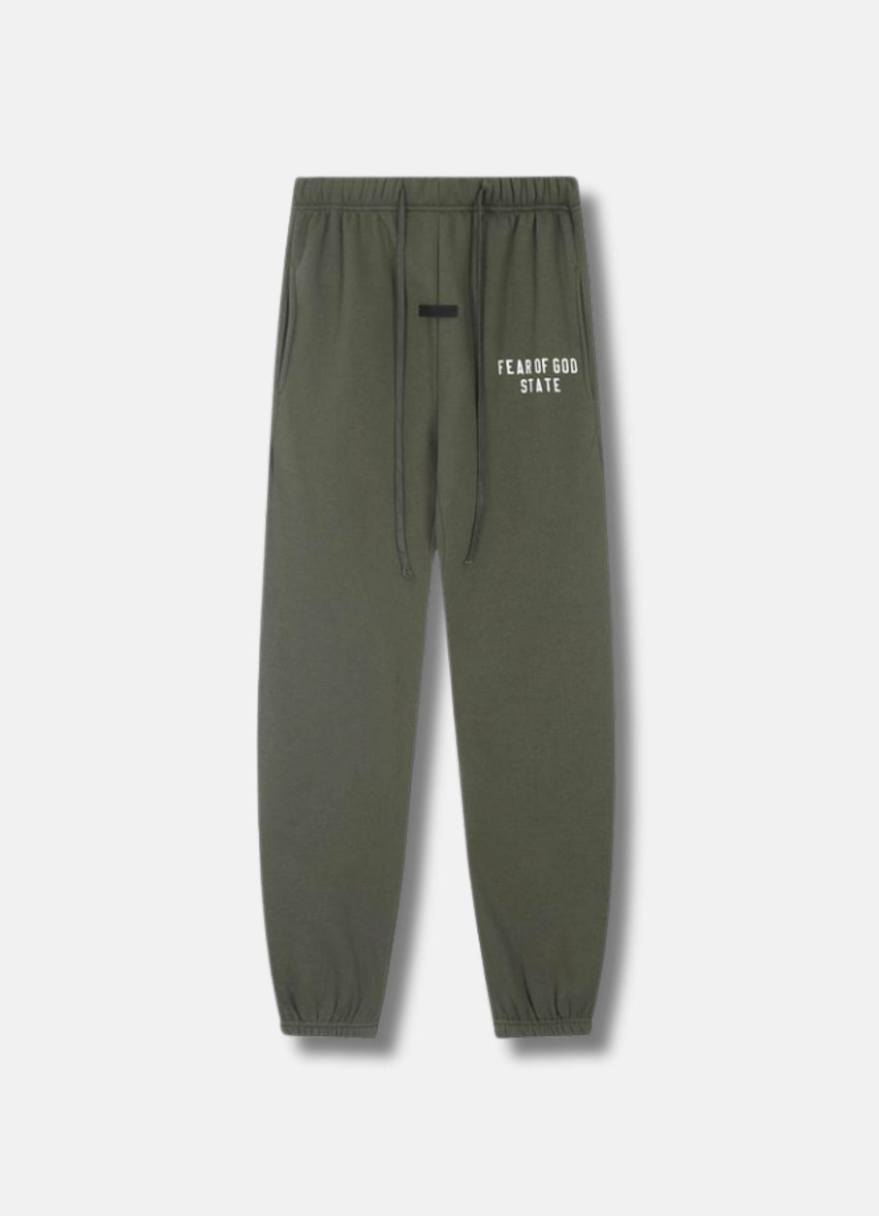 Logo print long pants