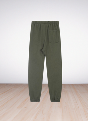 Logo print long pants