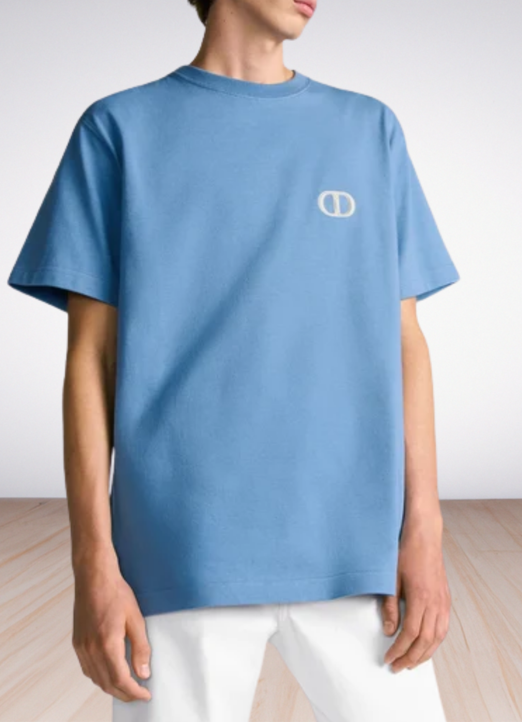 CD ICON Relaxed Fit Blue T-shirt