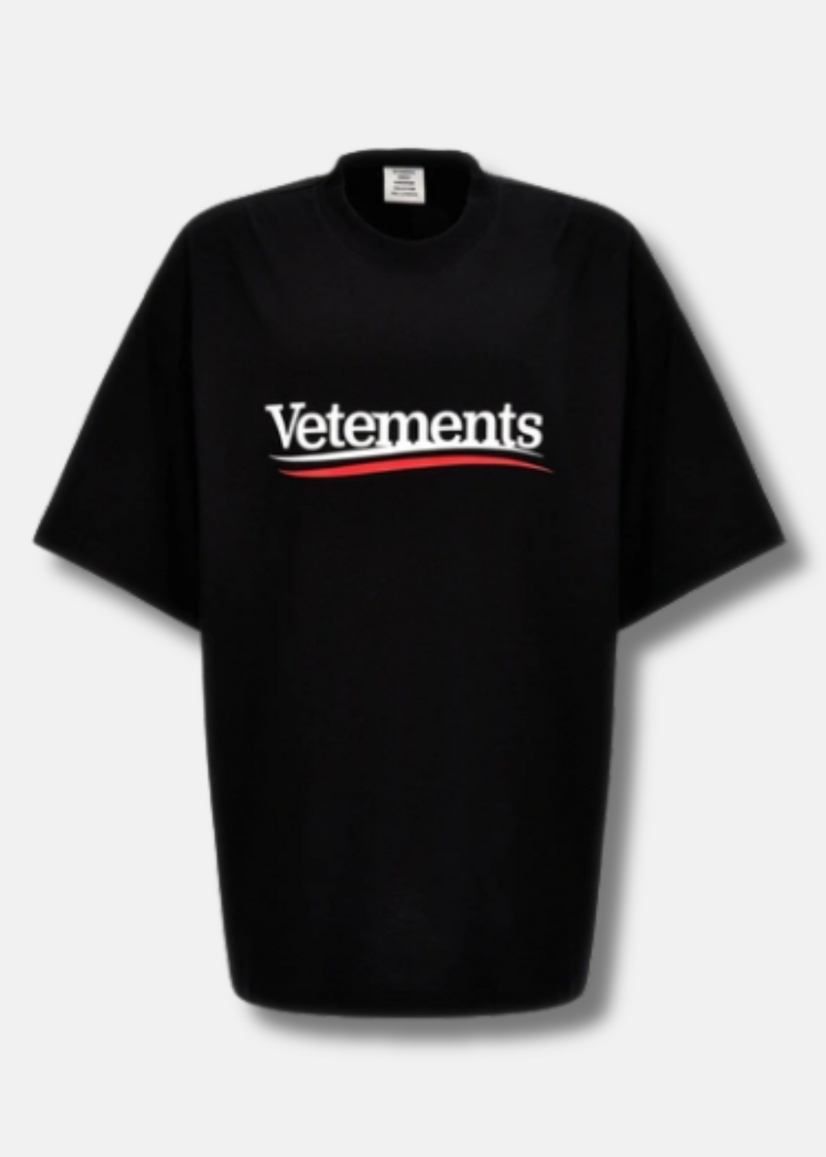 logo-embroidered T-shirt