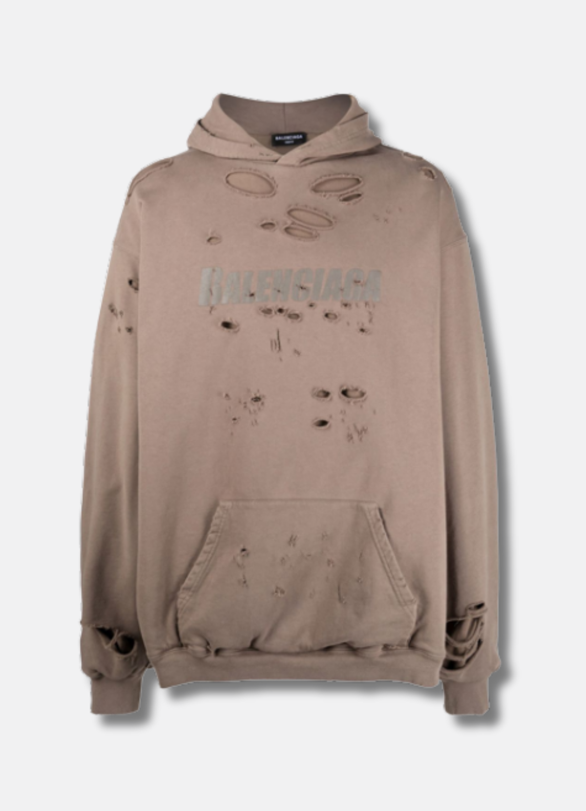 Logo graphic-print hoodie