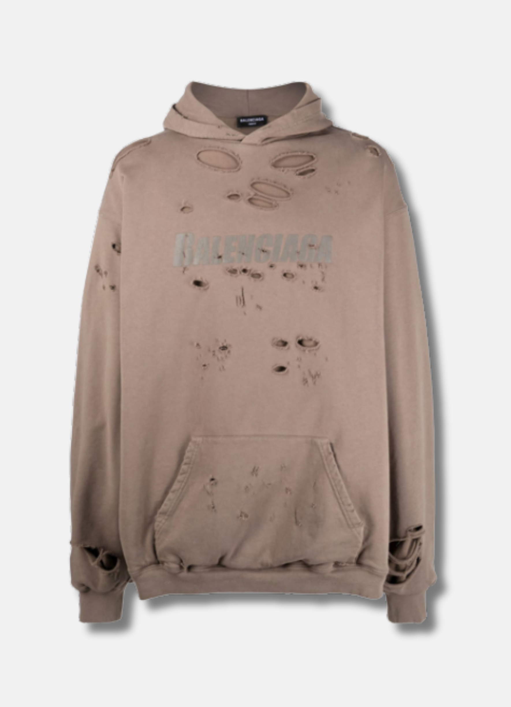 Logo graphic-print hoodie