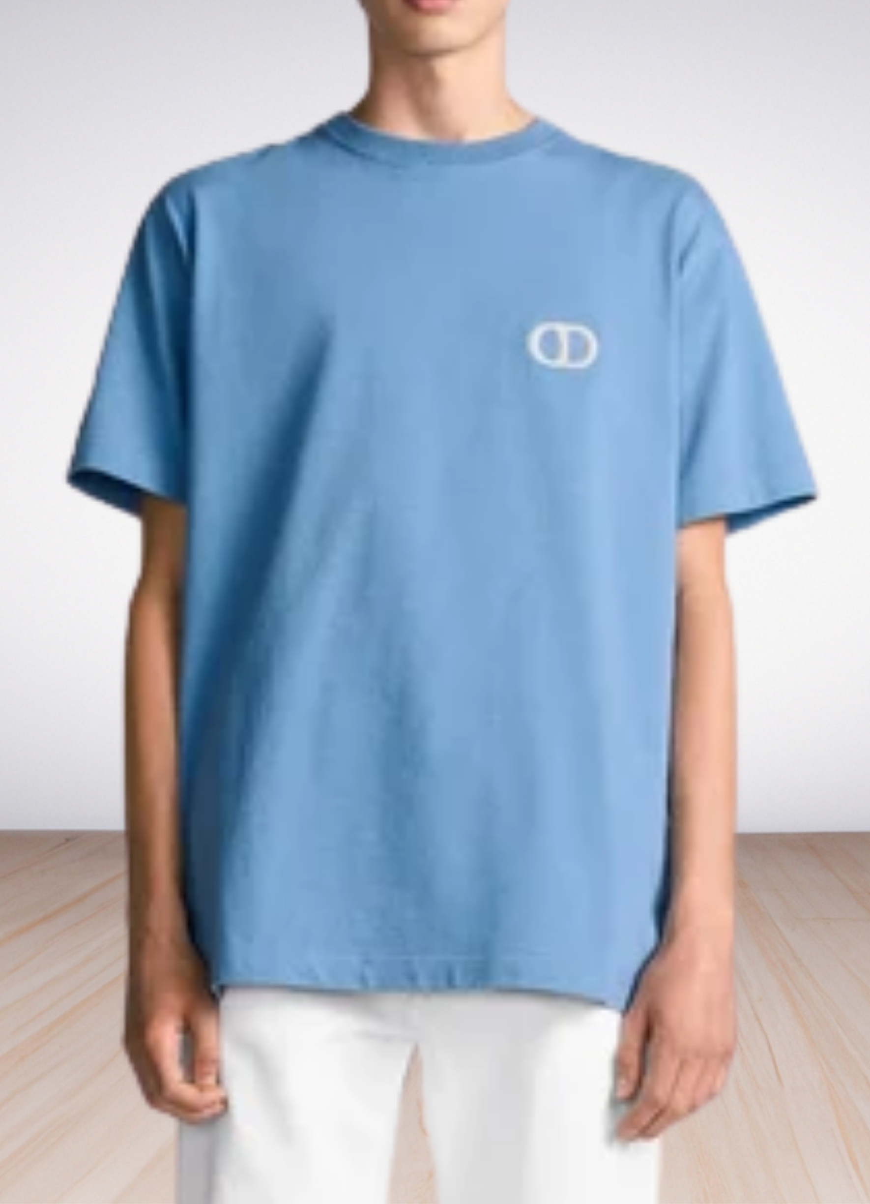 CD ICON Relaxed Fit Blue T-shirt