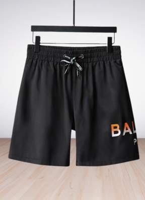 Logo Printed Swim Shorts בגד ים