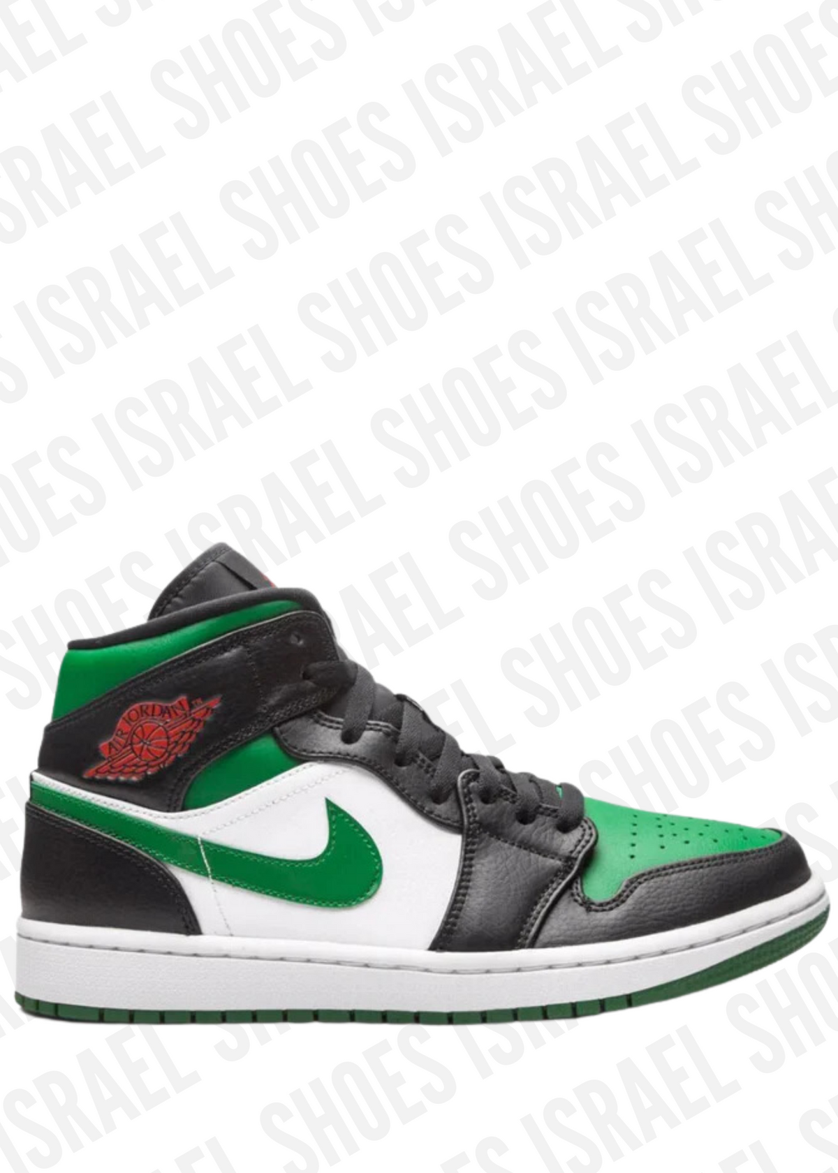 Air Jordan 1 Mid "Green Toe" sneakers