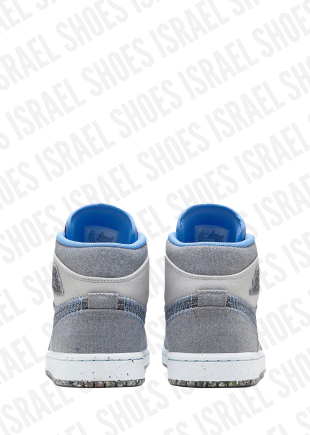 Air Jordan 1 Mid 'Crater Grey University Blue'
