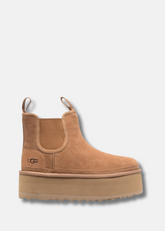 Classic Mini platform ankle boots