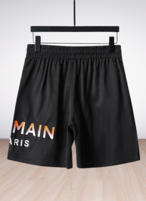 Logo Printed Swim Shorts בגד ים