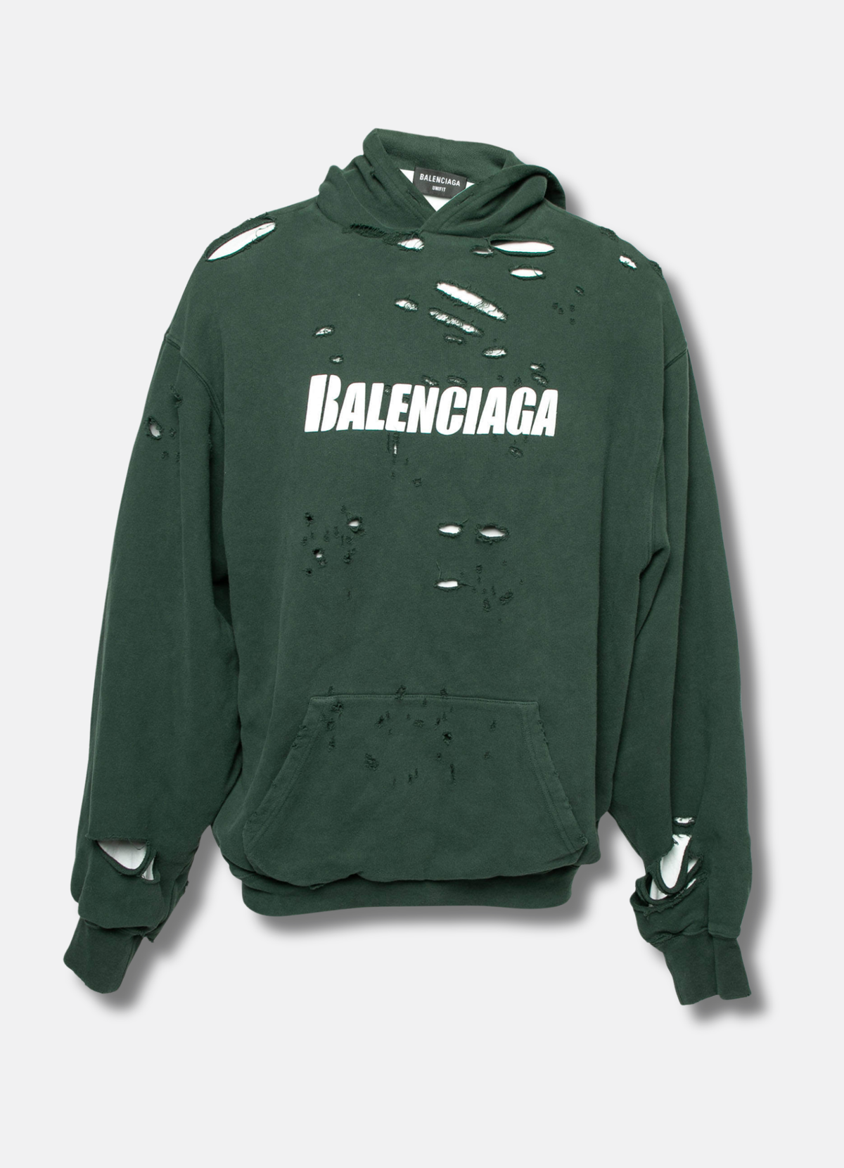 Logo graphic-print hoodie