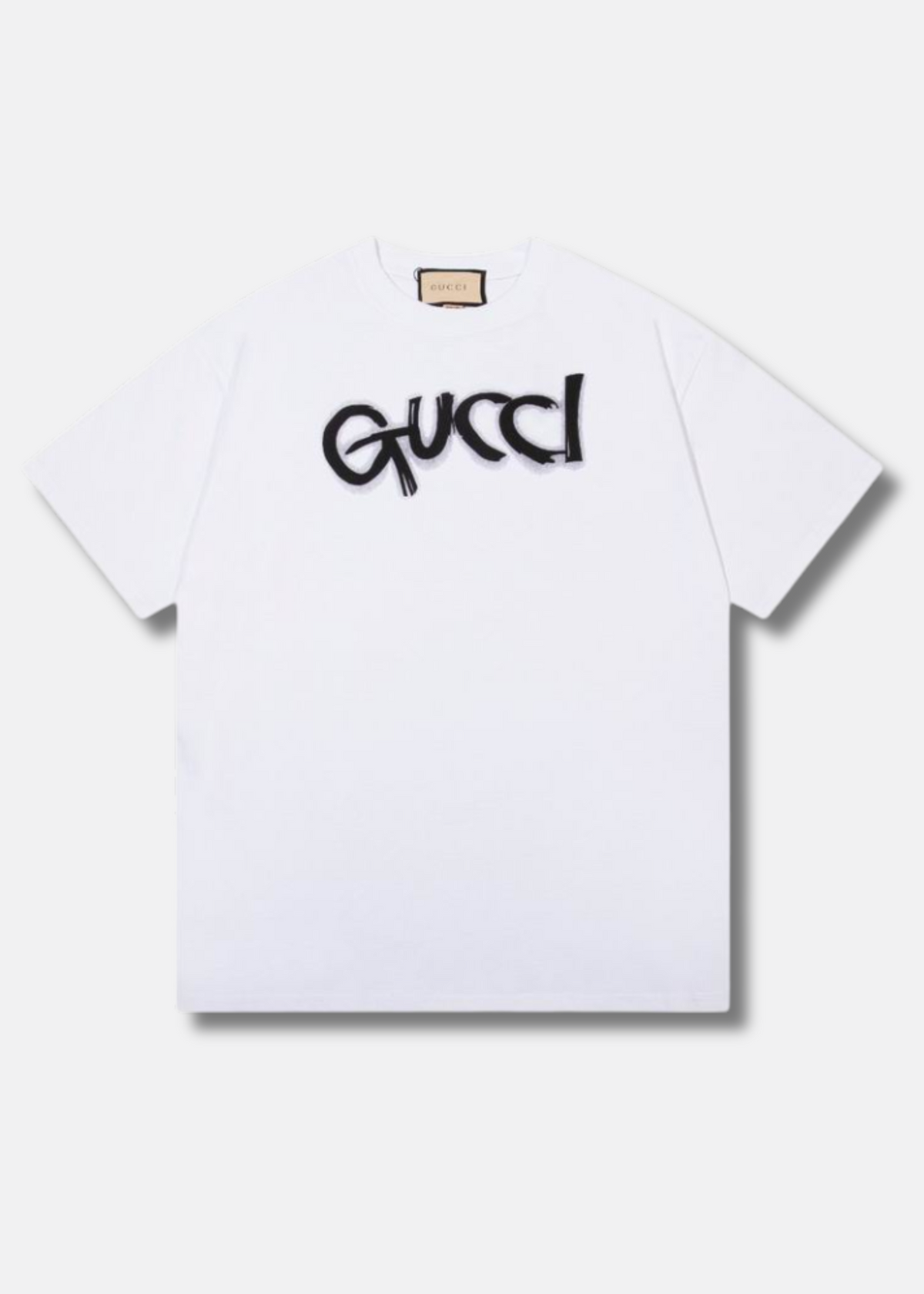 logo Print T shirt White