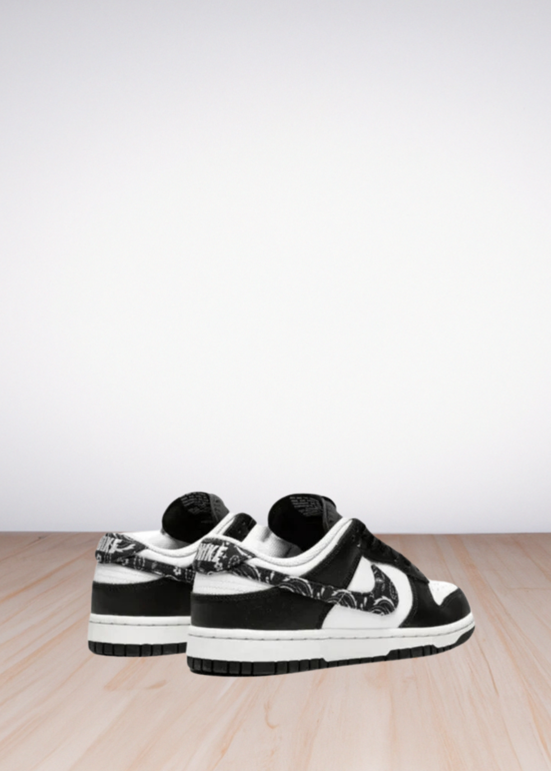 Nike Dunk Low Black "Paisley" Sneaker