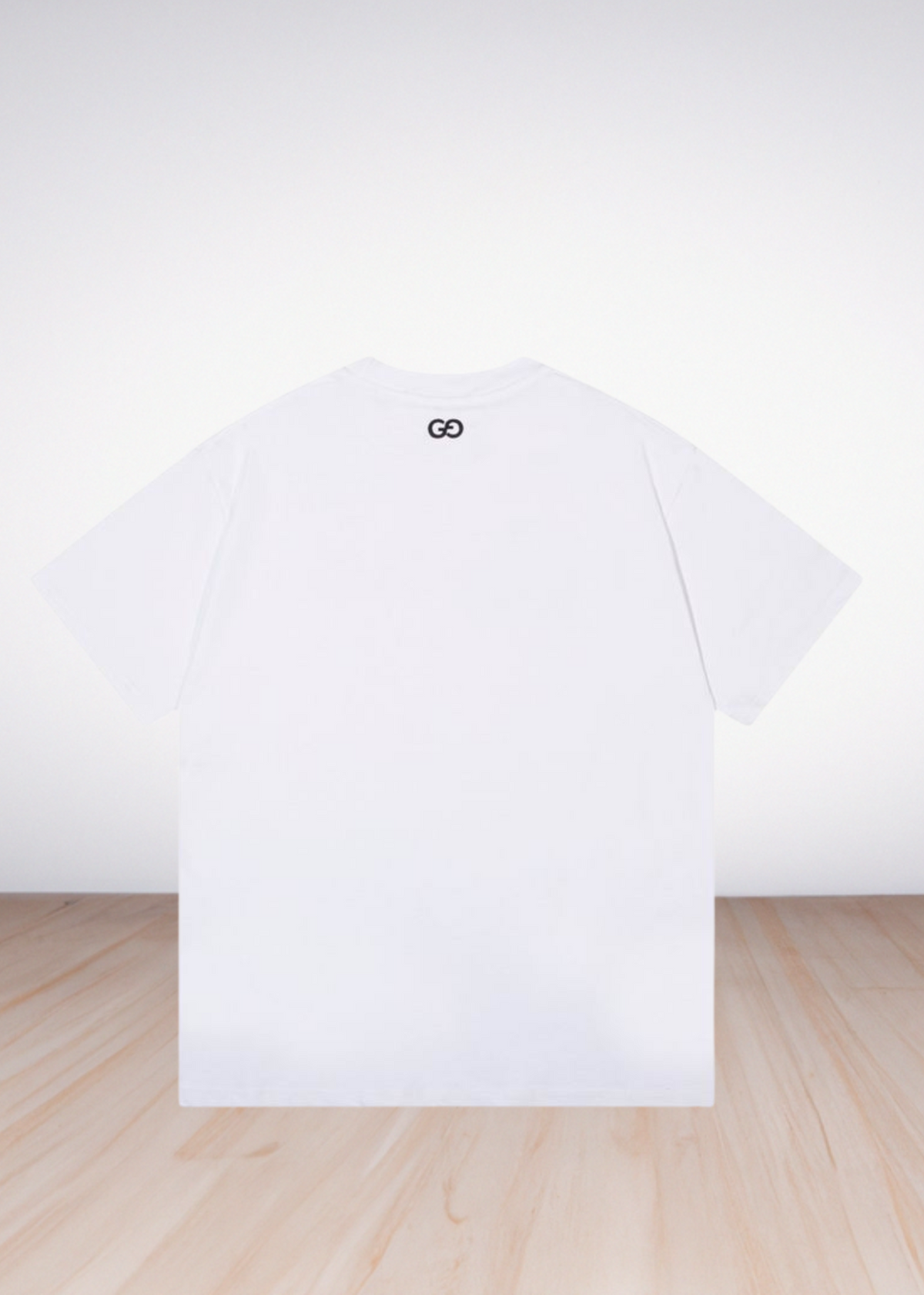 logo Print T shirt White