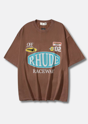 Logo Print T shirt