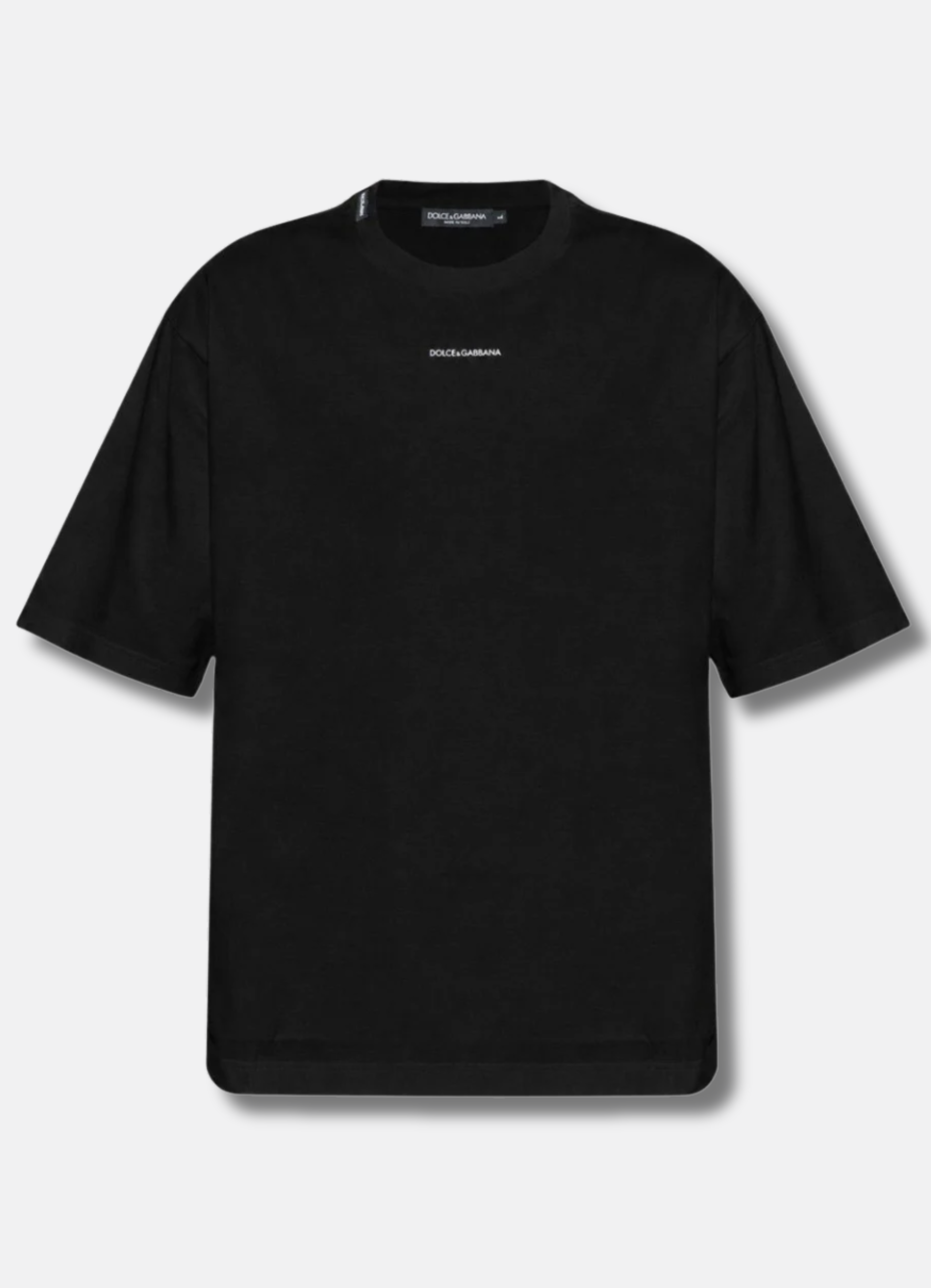 logo short-sleeve black טי שירט אובר סייז בצבע שחור