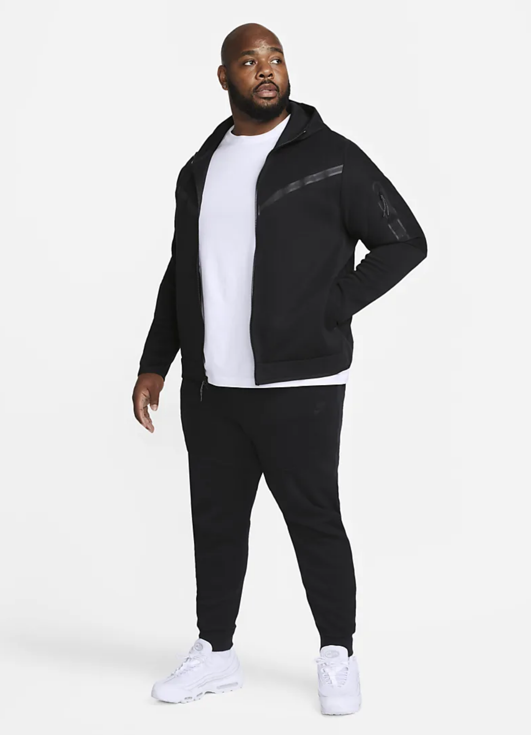 חליפת נייק טק – Nike Tech Tracksuit Black