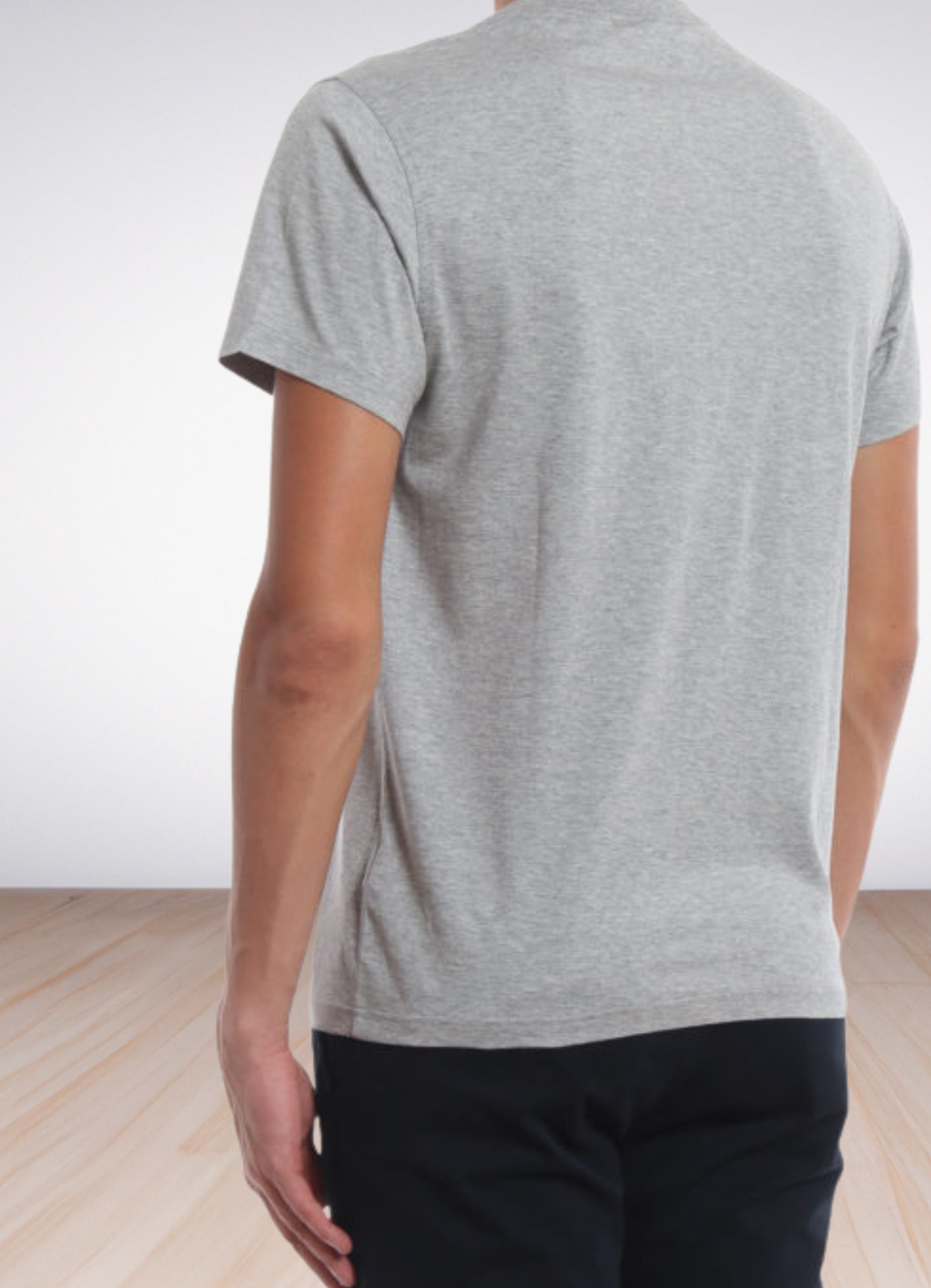 Tb Embroidered T-Shirt 'Grey'
