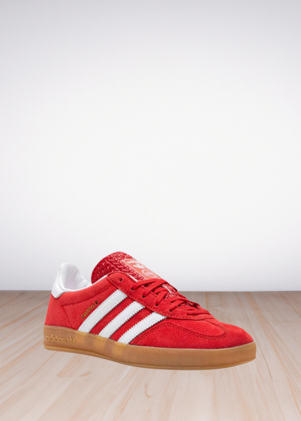 Gazelle Indoor "Scarlet/Cloud White" sneakers