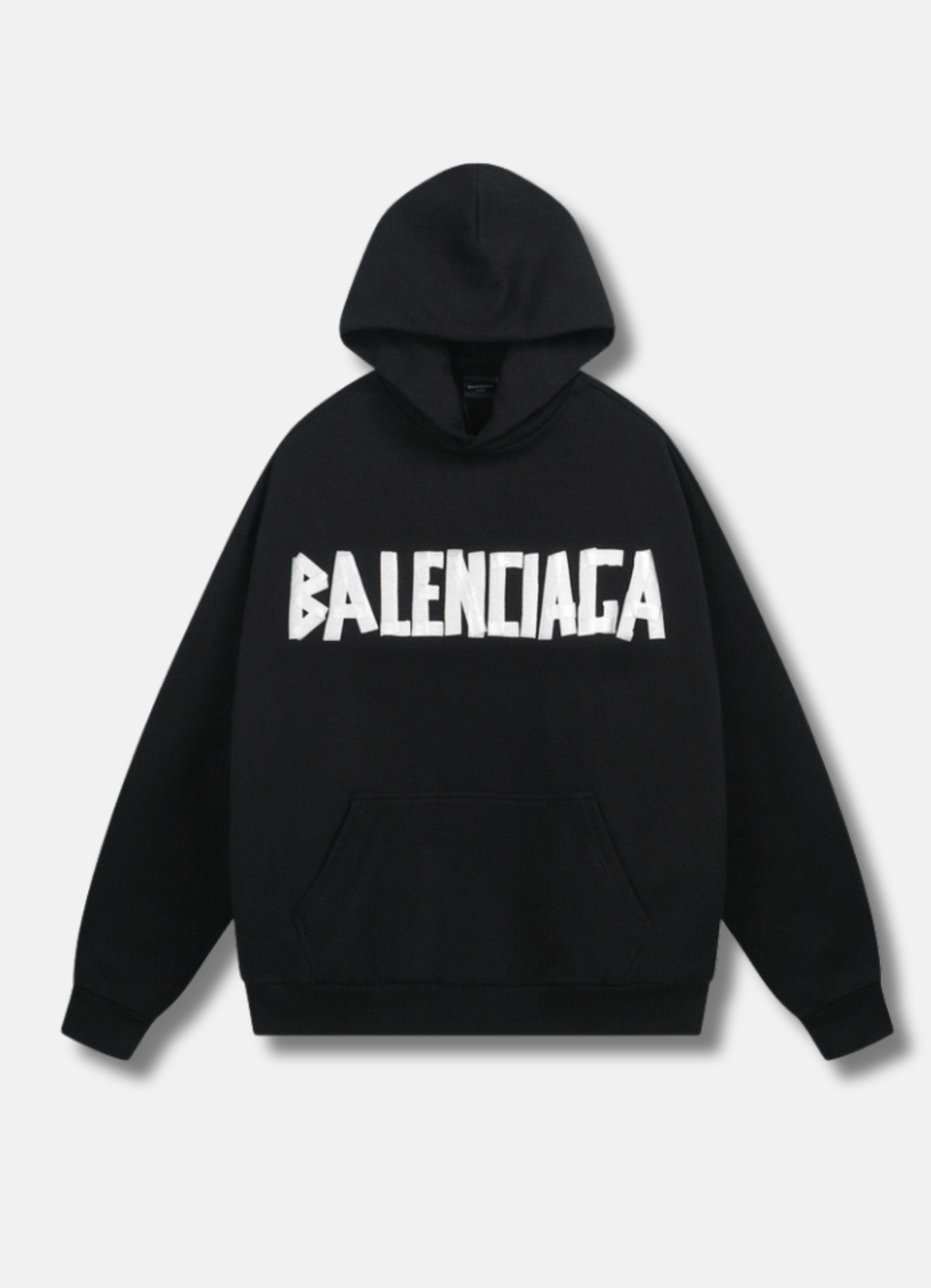 Logo graphic-print hoodie