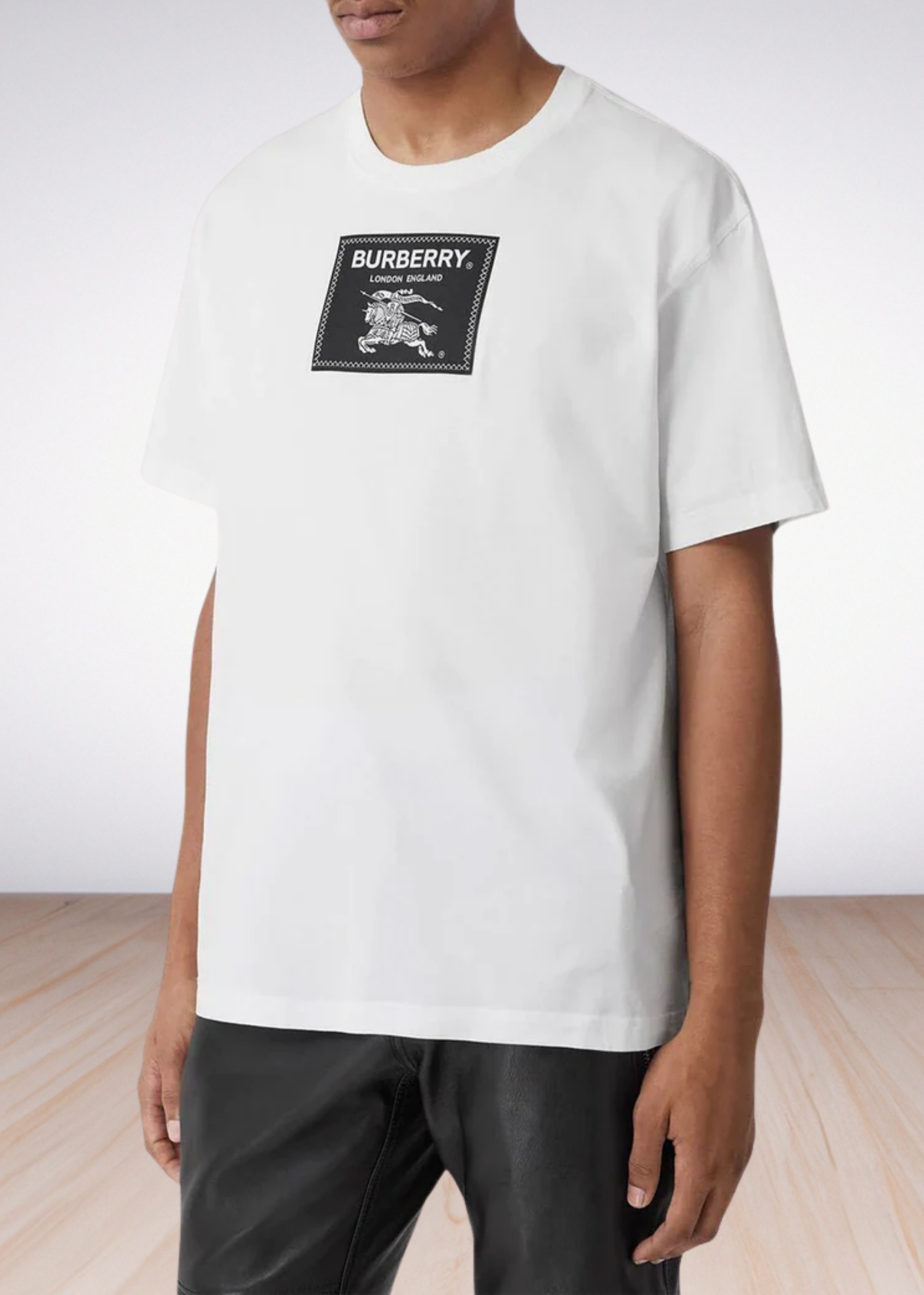 logo-print cotton T-shirt