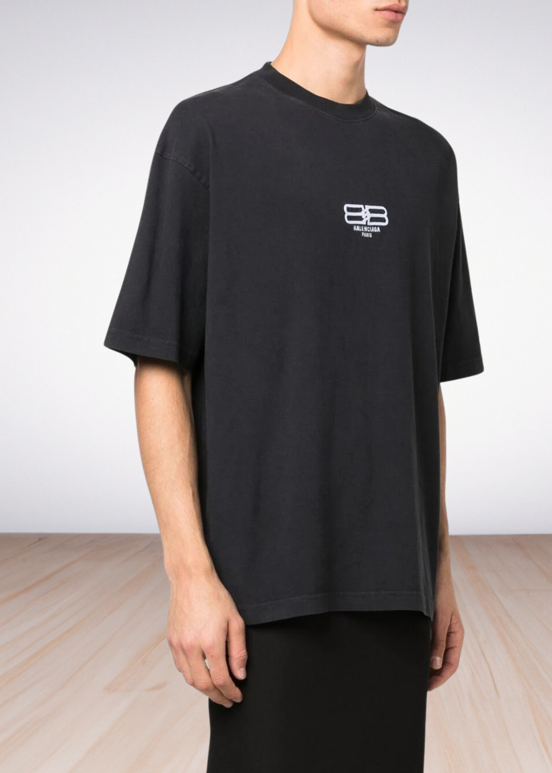 Logo Print oversized t shirt Fit