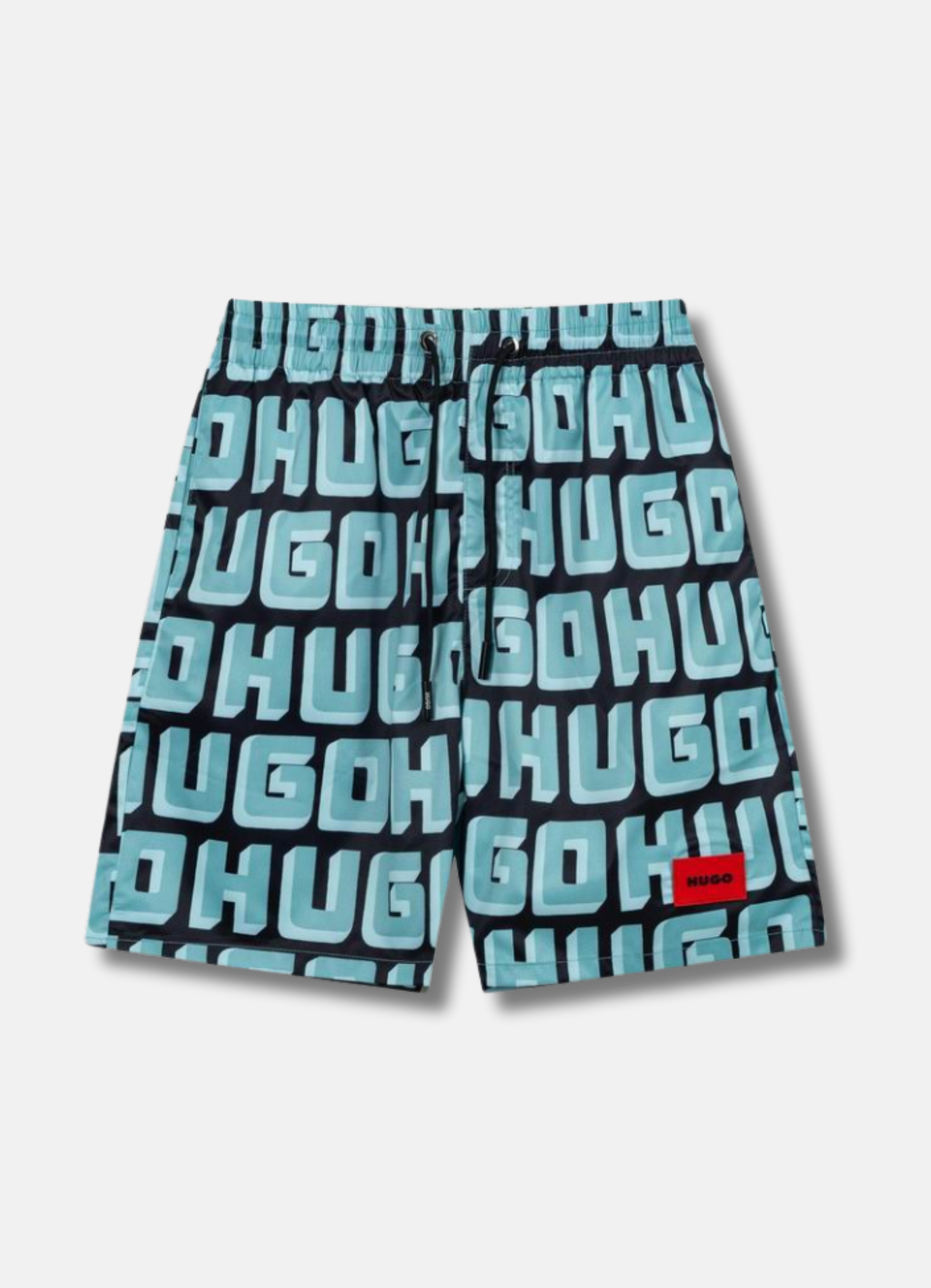 Logo Printed Quick-Dry Swim Shorts בגד ים