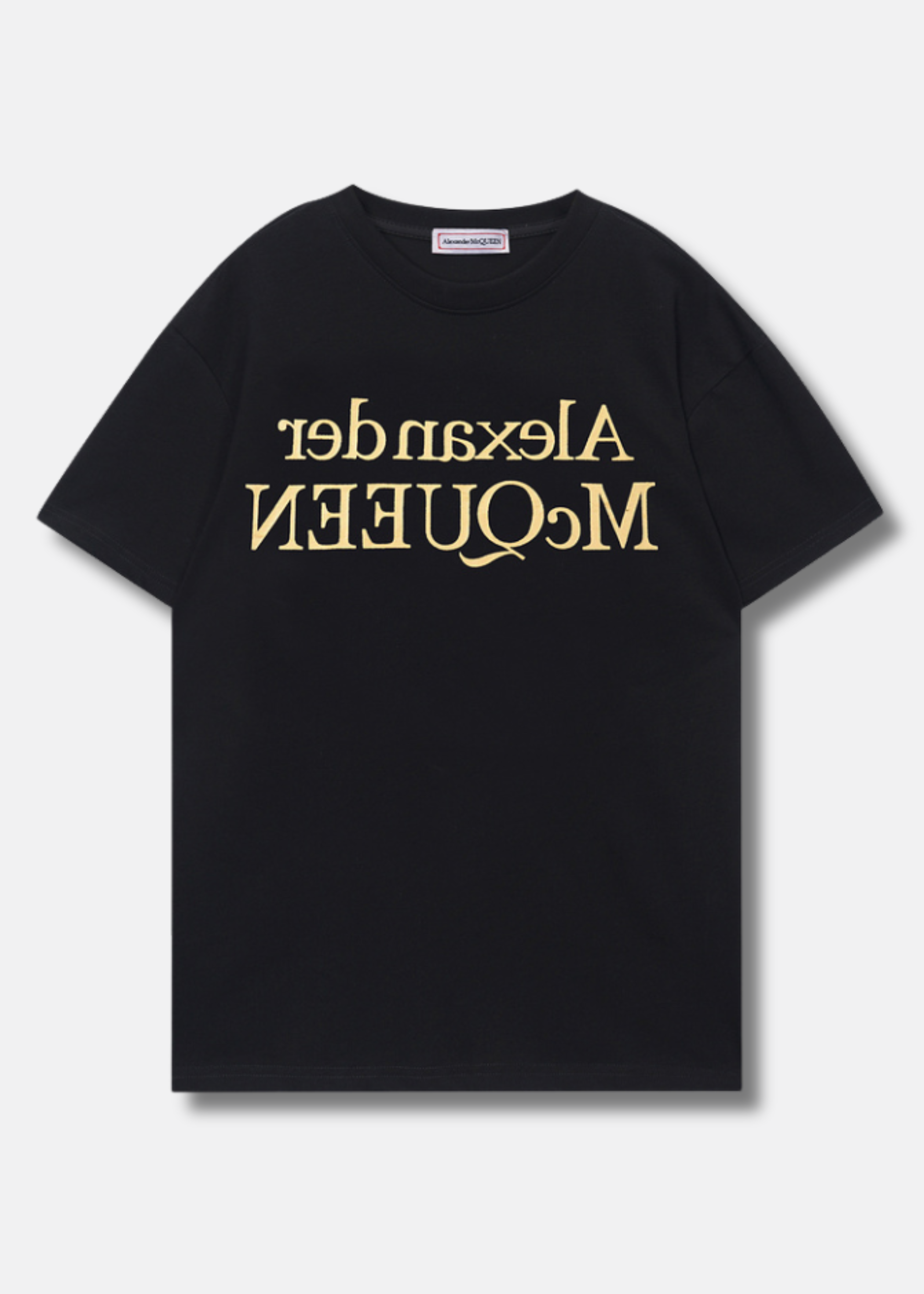 flocked-logo T-shirt