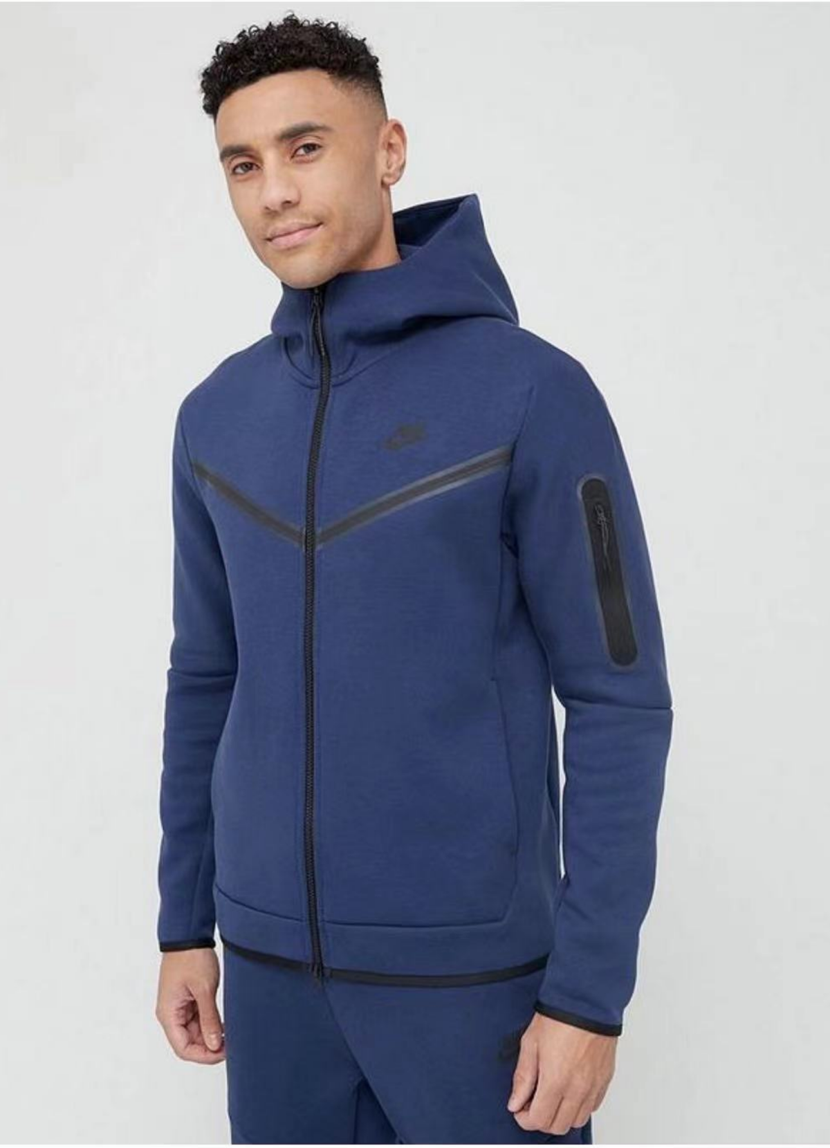 חליפת נייק טק – Nike Tech Tracksuit Navy Blue