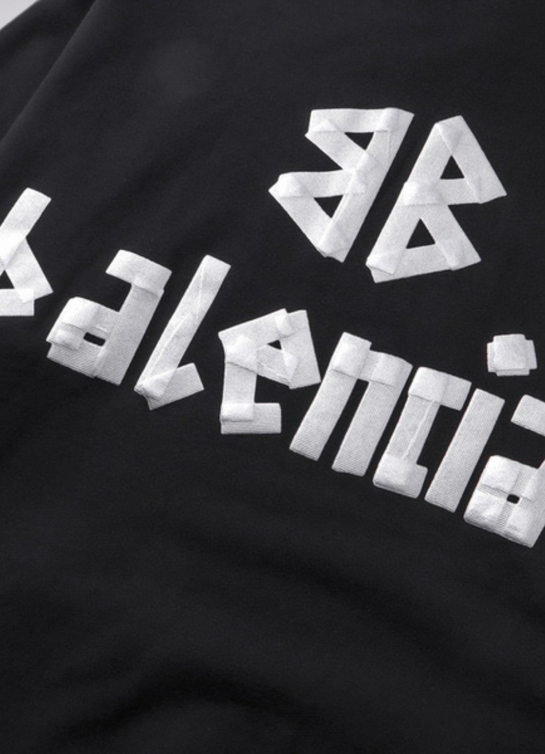 Logo graphic-print hoodie