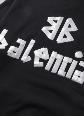 Logo graphic-print hoodie