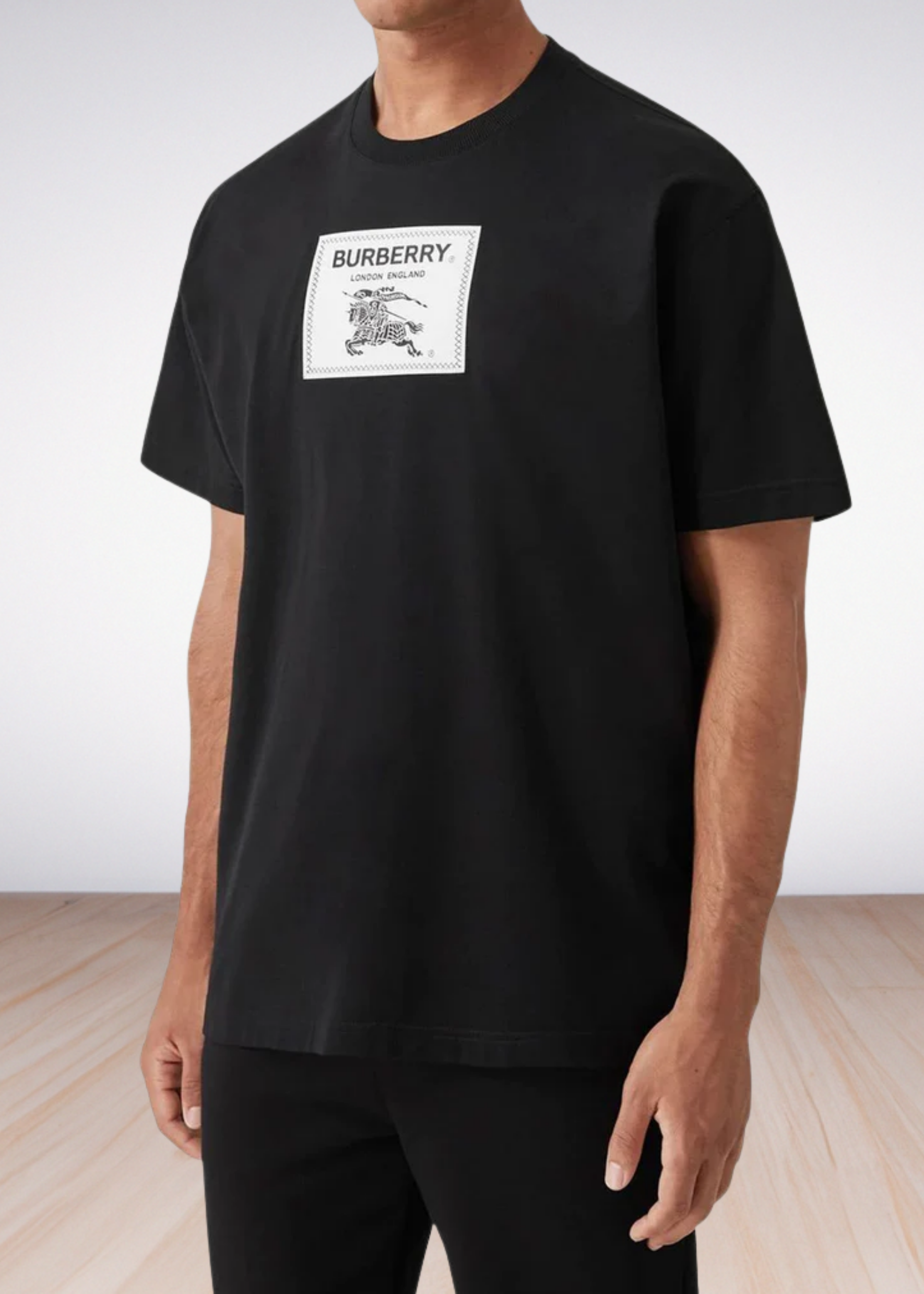 logo-print cotton T-shirt