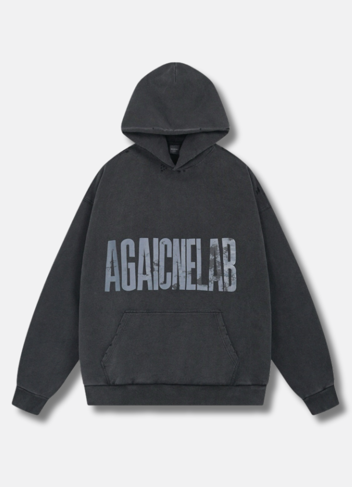 Logo graphic-print hoodie