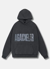 Logo graphic-print hoodie