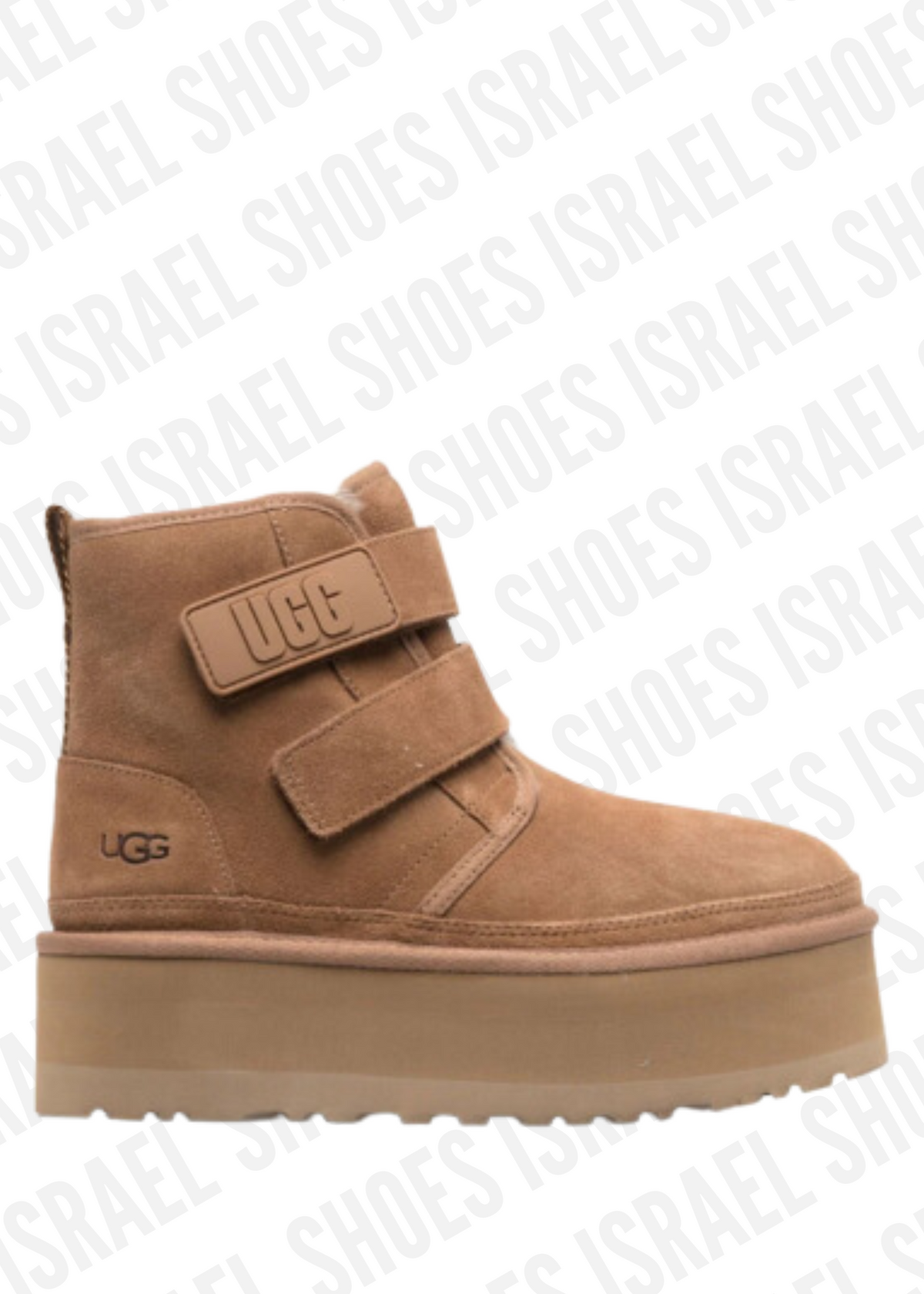 flatform double-strap boots