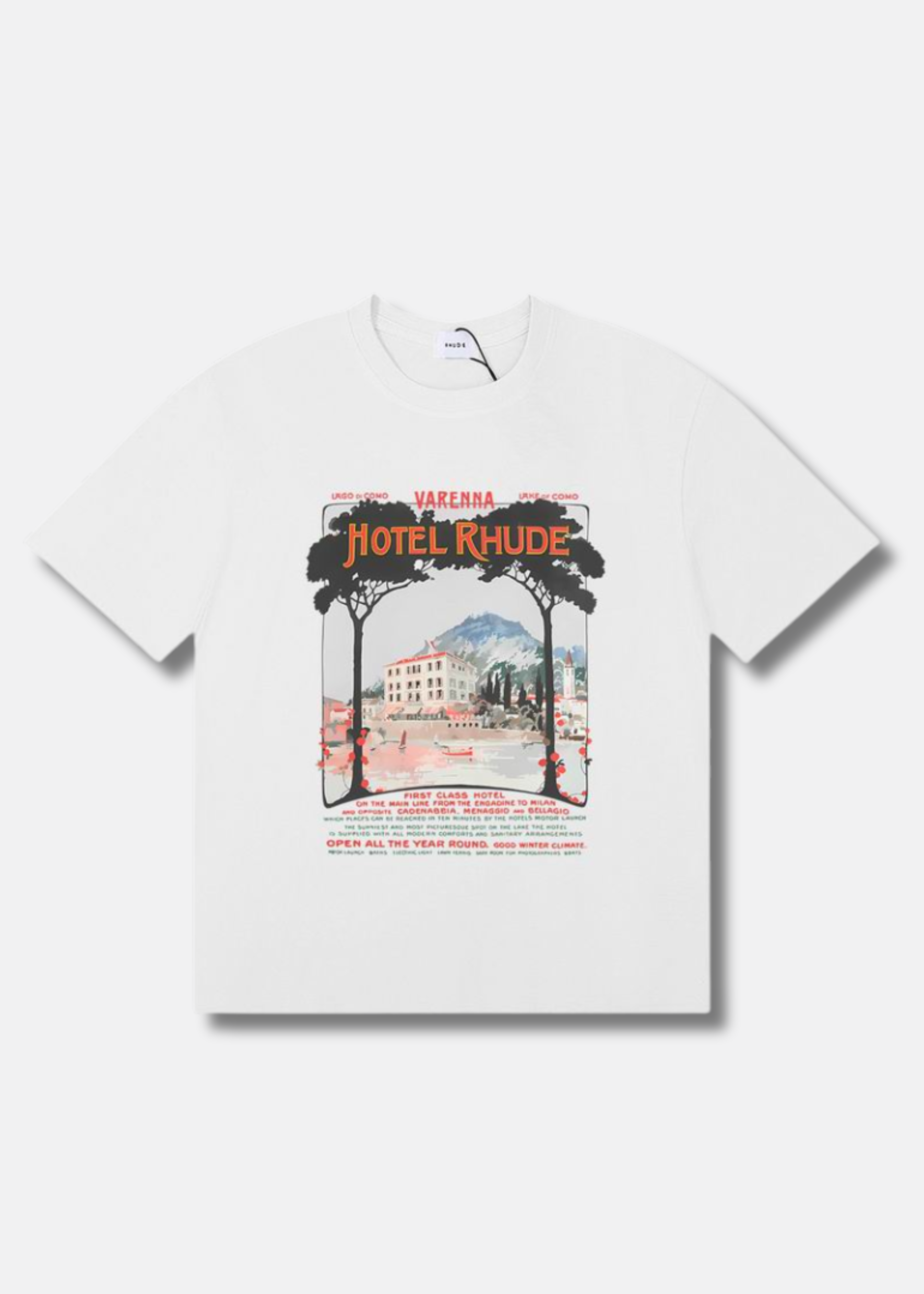 Logo Print T shirt Vernna