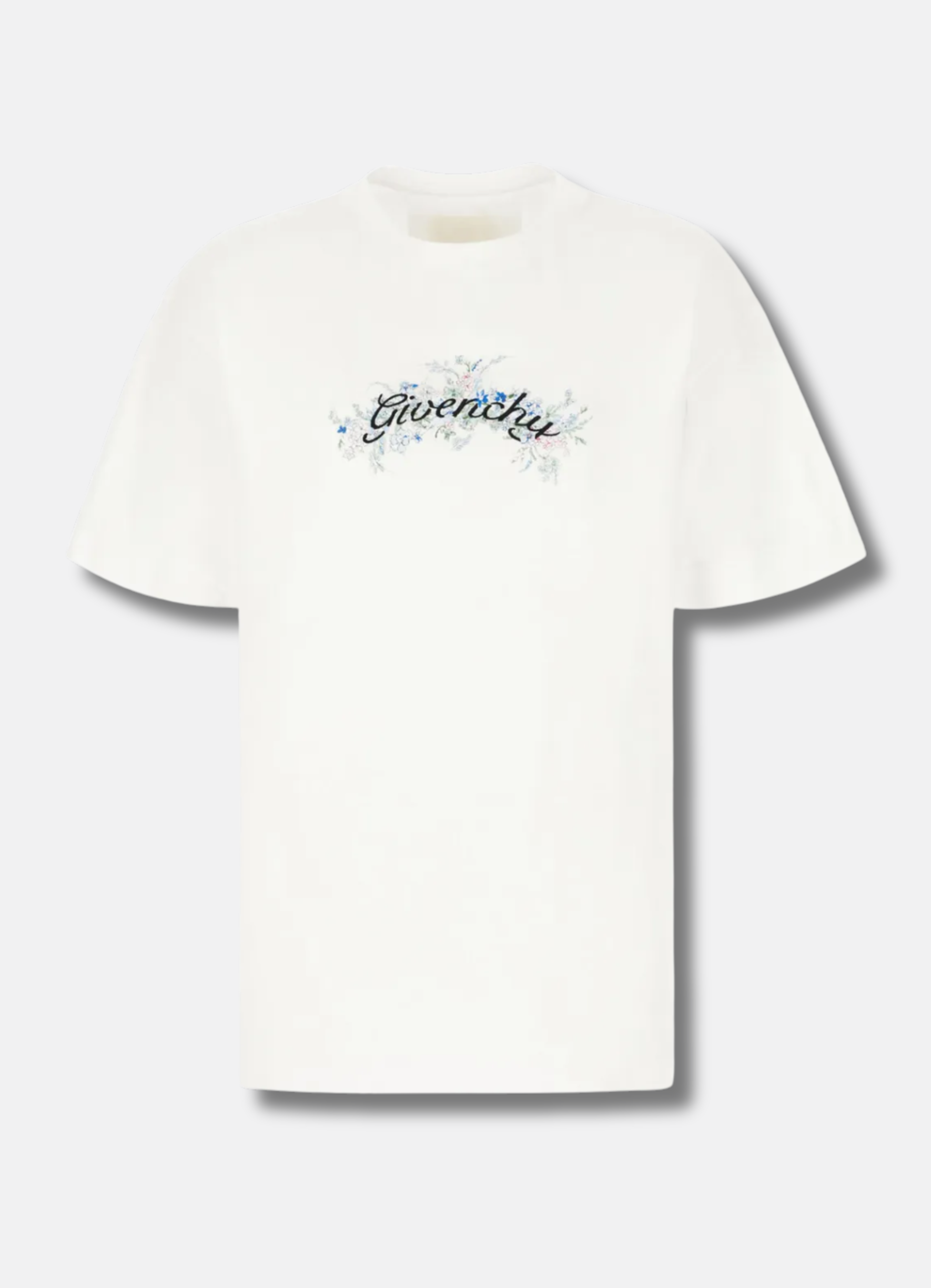 logo-embroidered T-shirt