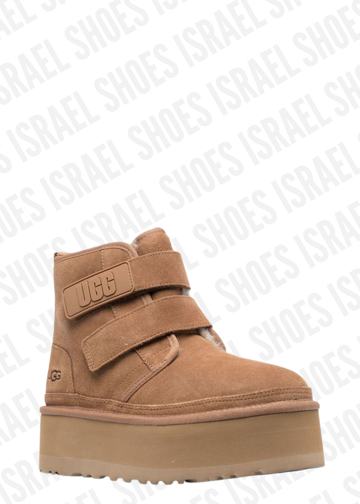 flatform double-strap boots