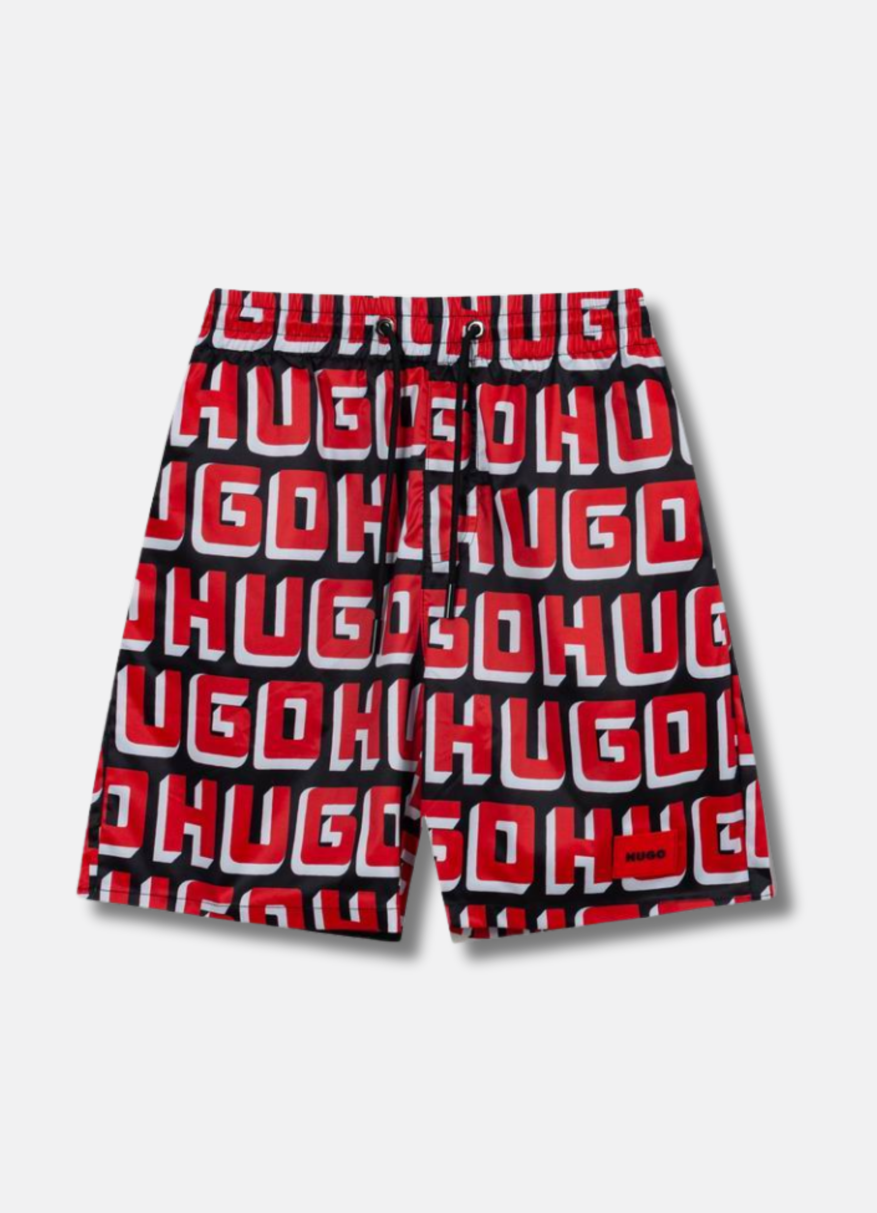 Logo Printed Quick-Dry Swim Shorts בגד ים
