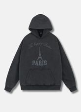 Paris Logo graphic-print hoodie