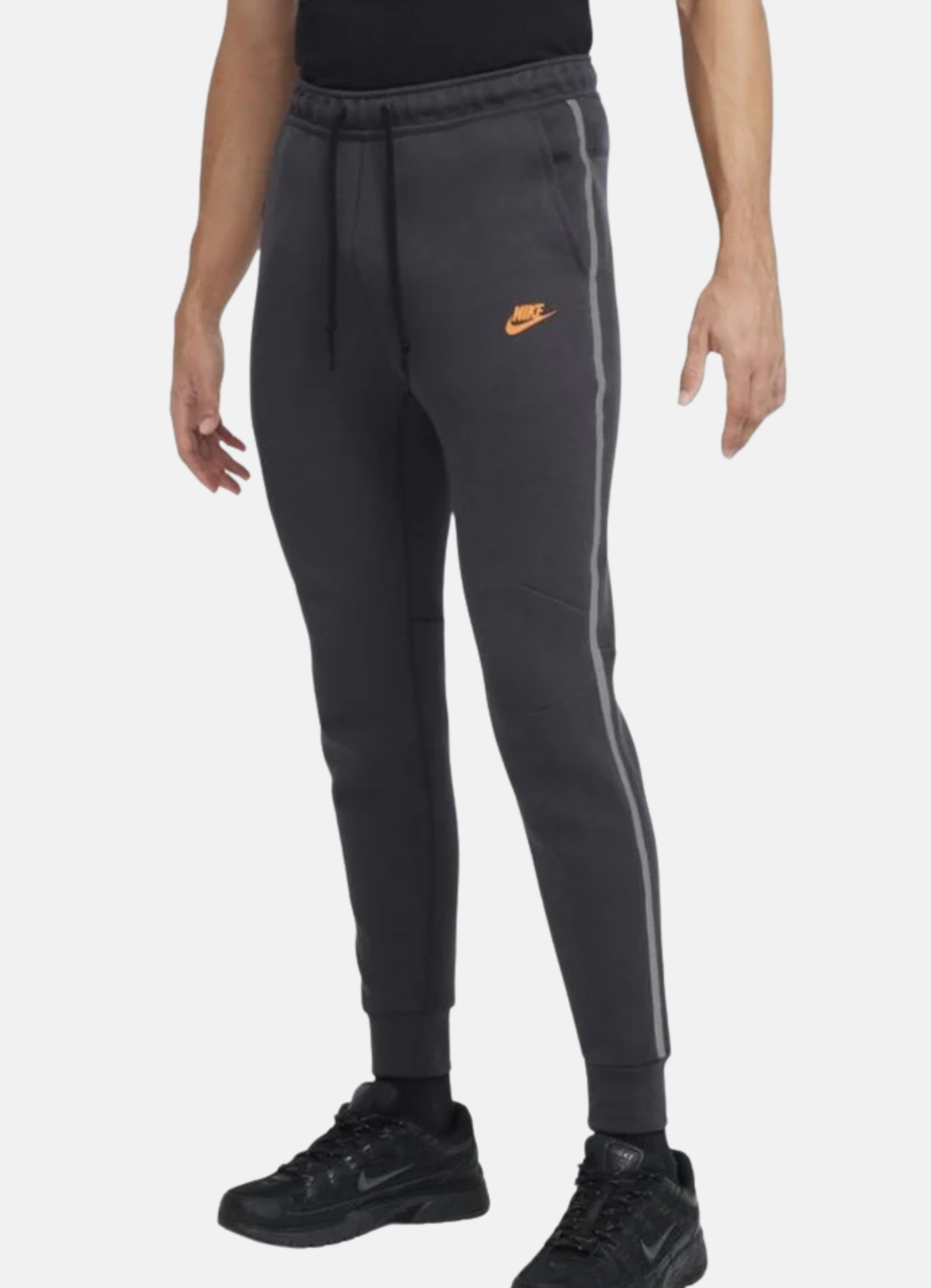 חליפה נייק טק – Nike Tech GREY & SAFETY ORANGE