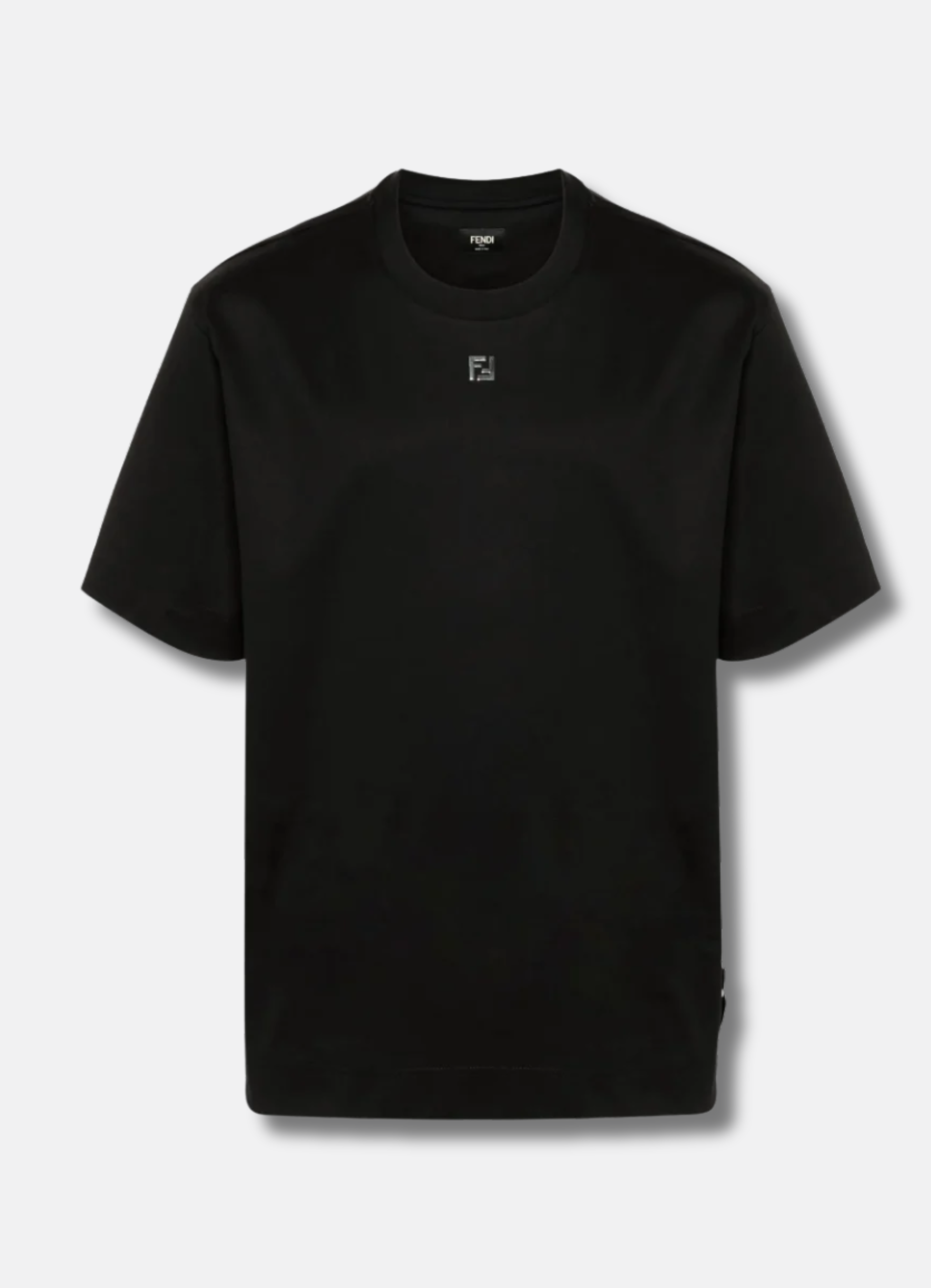 logo short-sleeve black טי שירט אובר סייז בצבע שחור