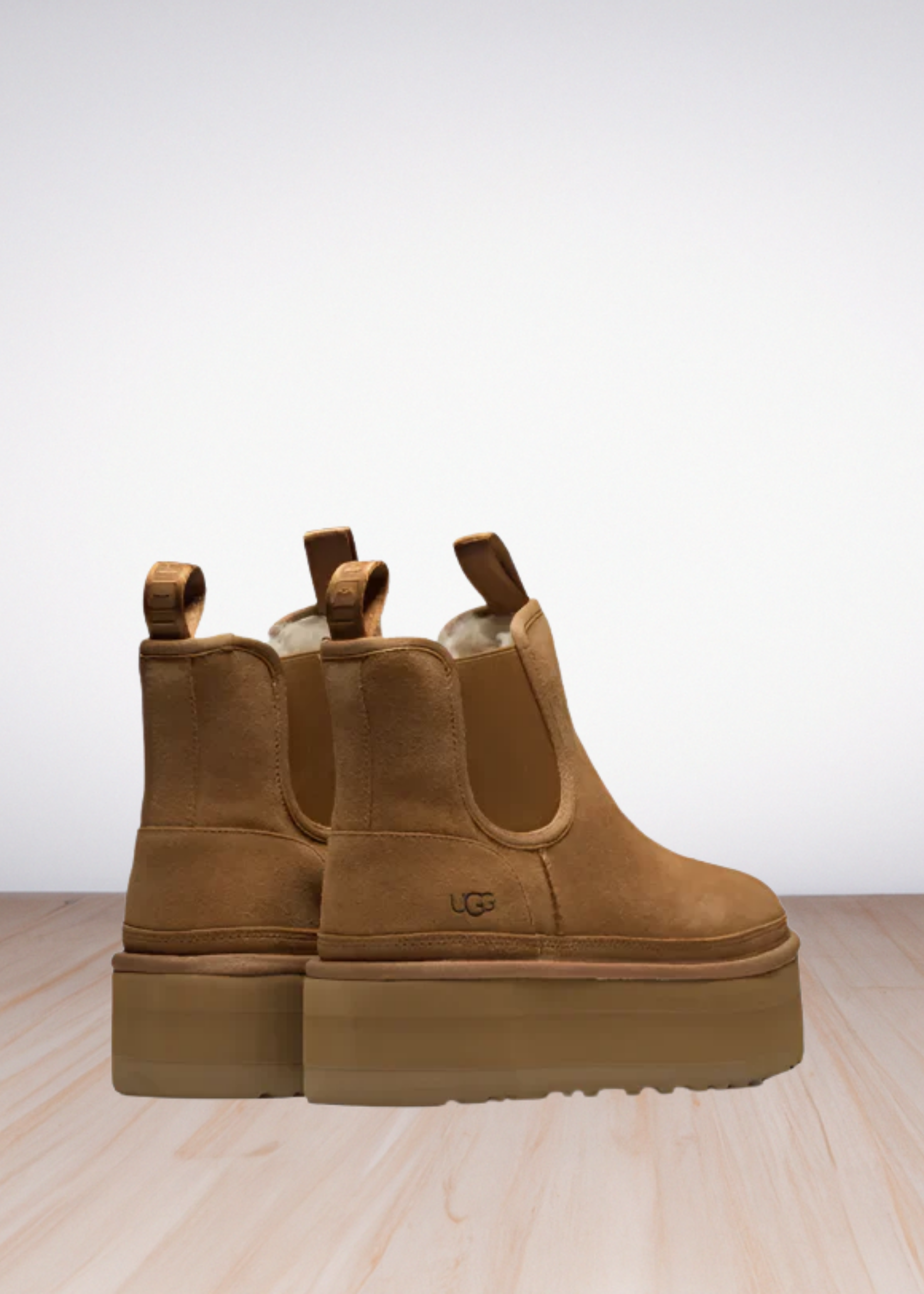 NEUMEL PLATFORM CHELSEA BOOT CHESTNUT