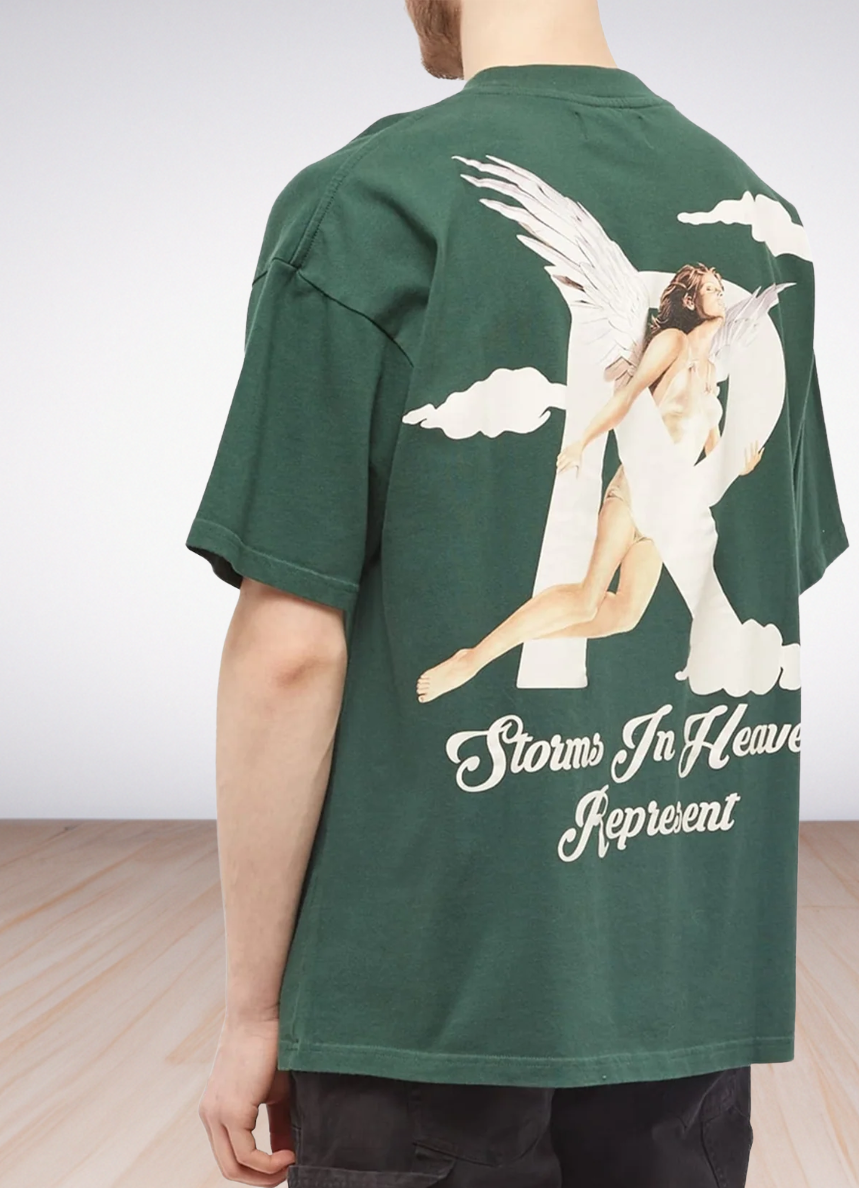 Storms In Heaven Tee Racing Green