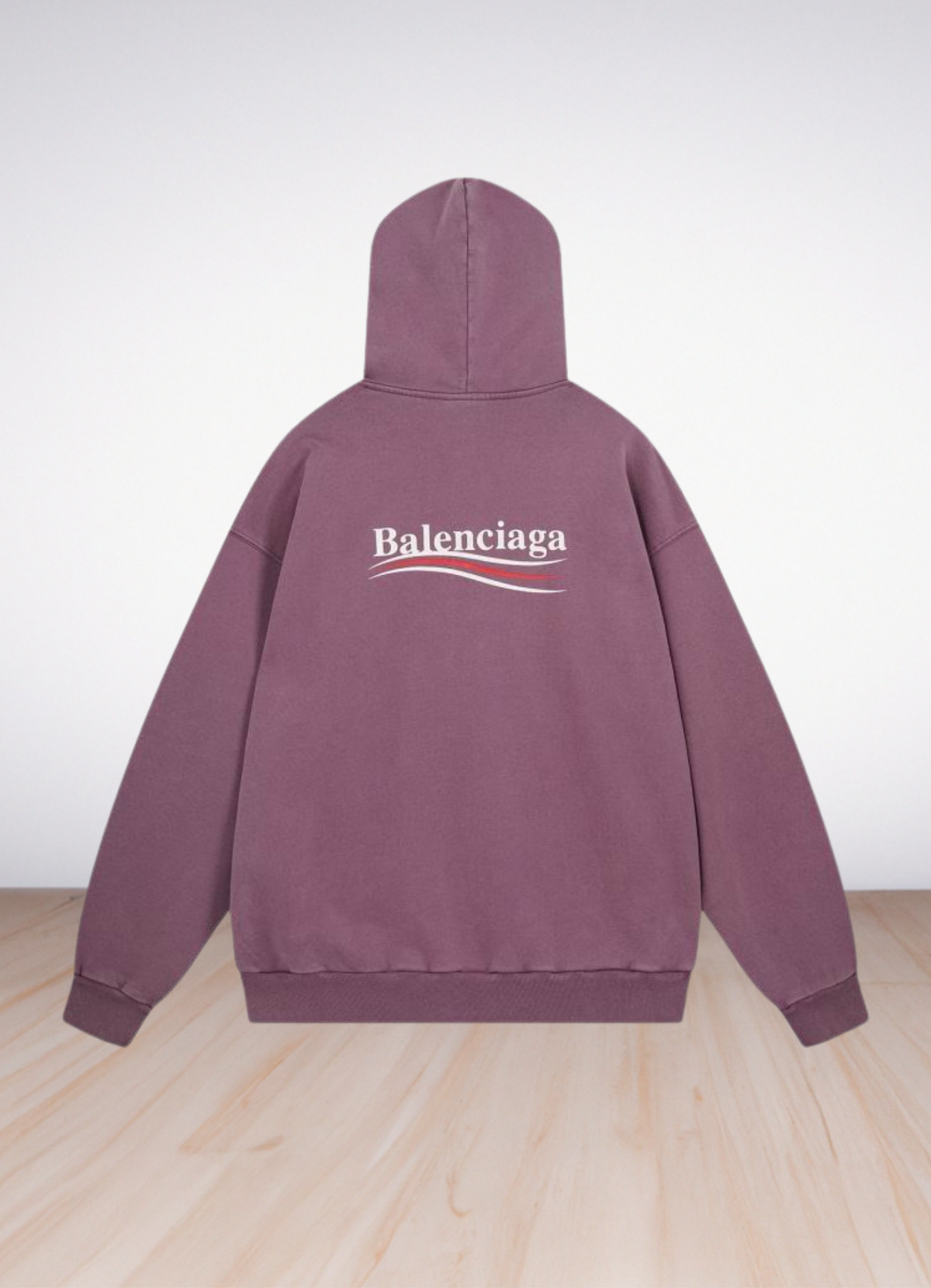 Logo graphic-print hoodie