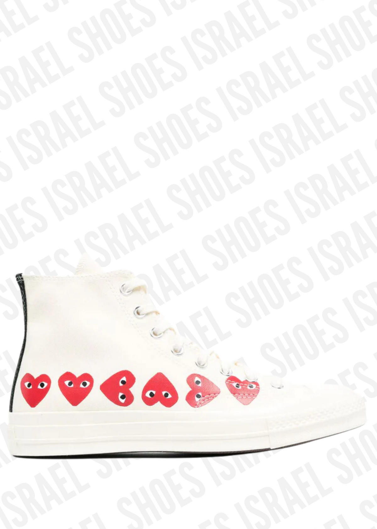 Comme Des Garçons x Converse high-top trainers
