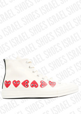 Comme Des Garçons x Converse high-top trainers