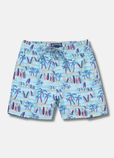 Moorise printed swim trunks בגד ים