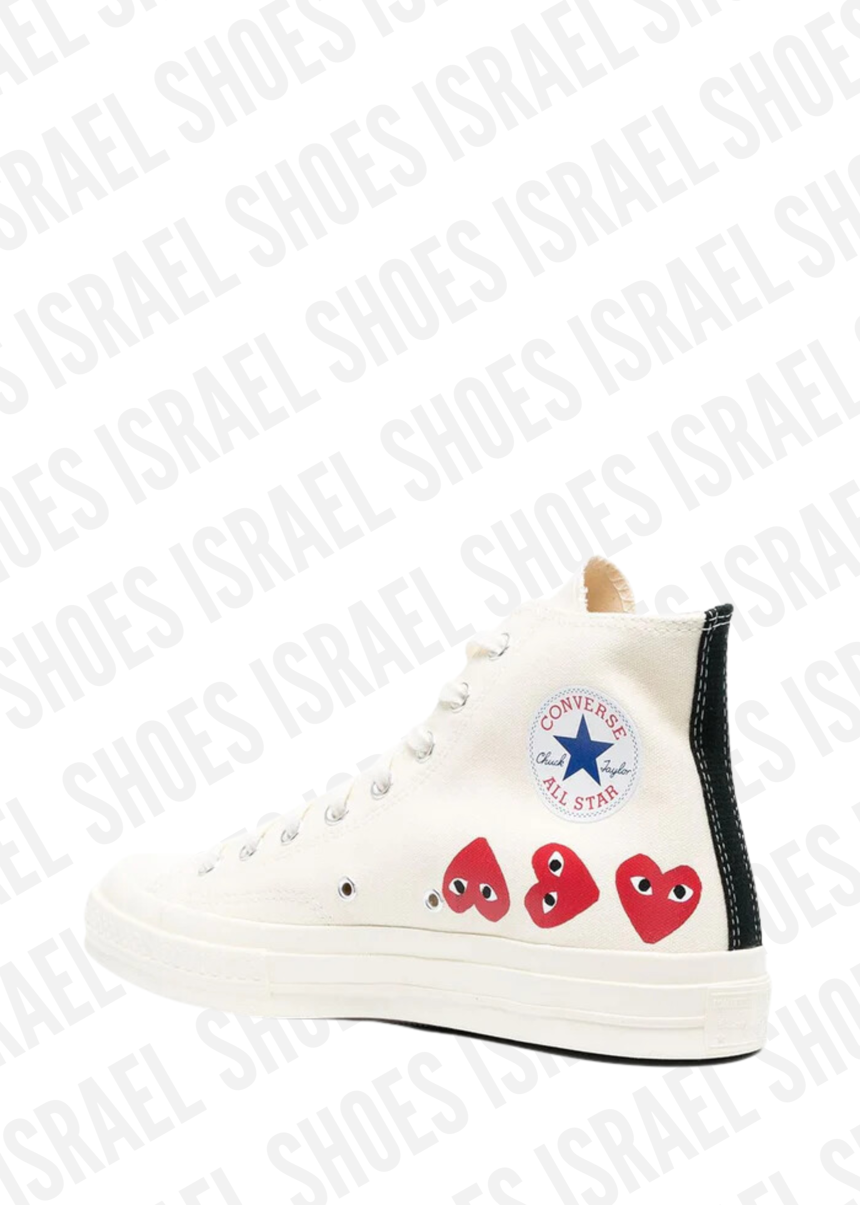 Comme Des Garçons x Converse high-top trainers