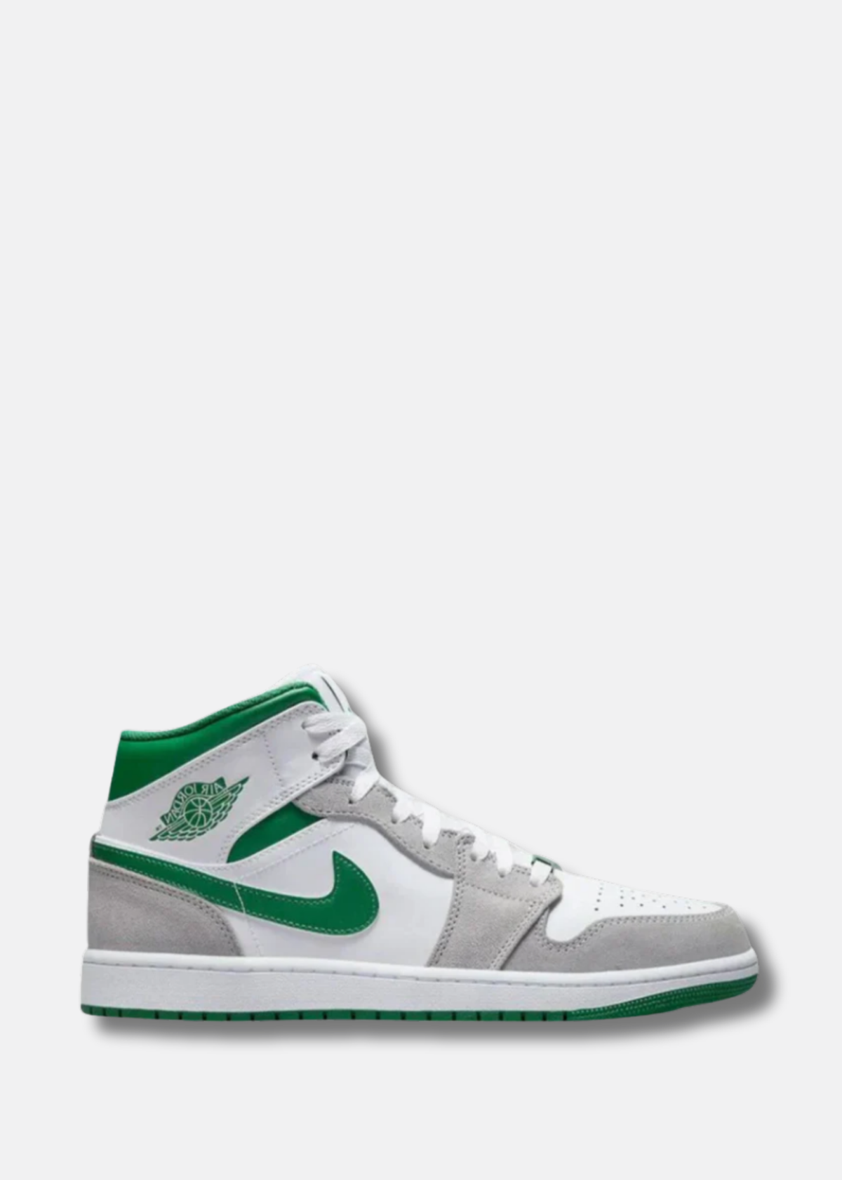 Air Jordan 1 Mid SE  "Grey Pine Green" sneakers