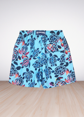 Moorise printed swim trunks בגד ים